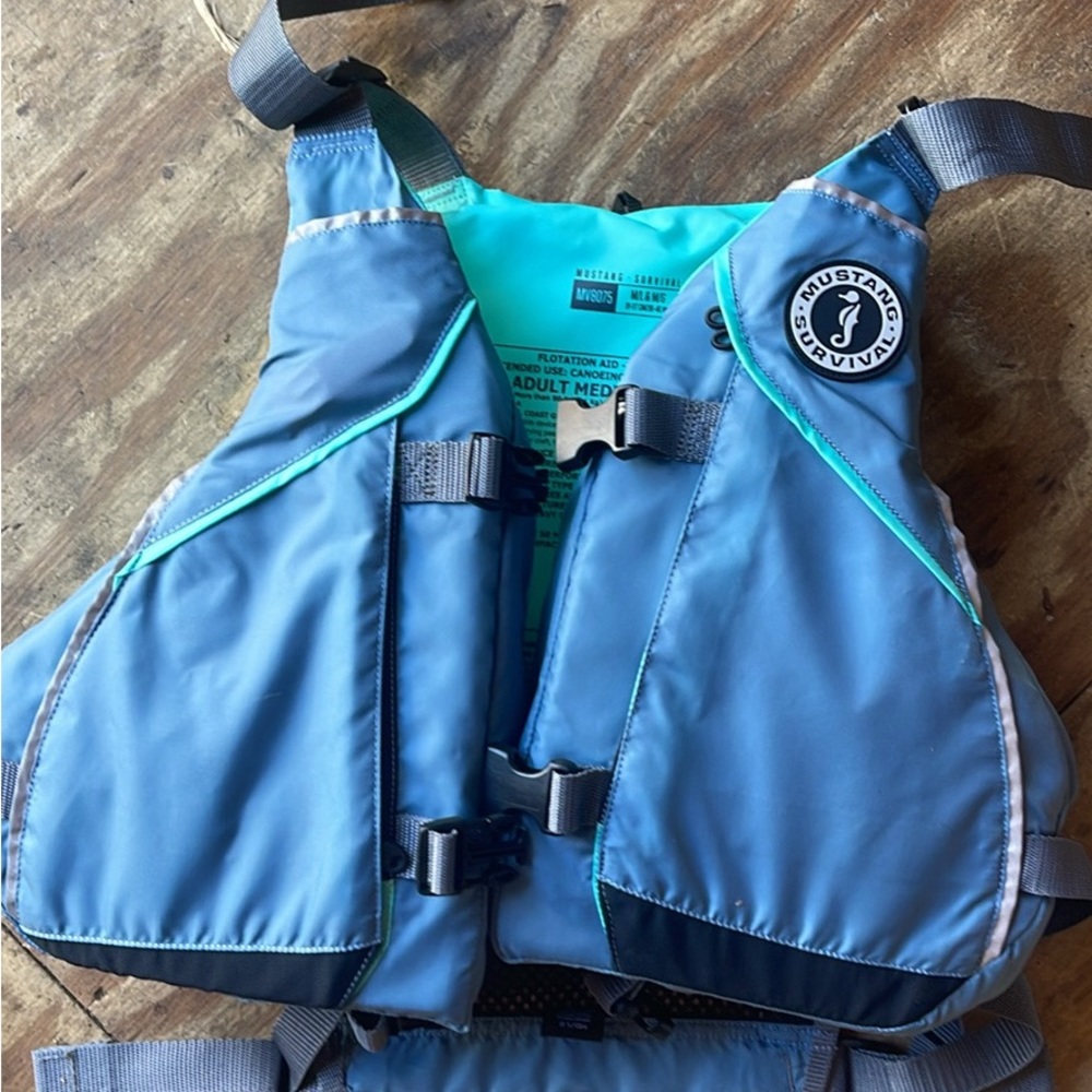 Brand new kayak paddle water sports life vest jacket